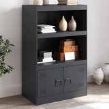  Komoda antracit 67 x 39 x 107 cm čelična | shoptok.hr