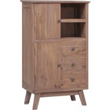 vidaXL Visoka omarica 60x30x100 cm trdna tikovina Cene