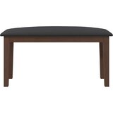  Klupa 90 cm smeđa puna drvena guma | shoptok.hr