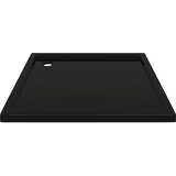  Četvrtasta tuš-kada ABS crna 90 x 90 cm | shoptok.hr
