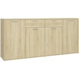 Maison Chic Komoda - Predalnik sonoma hrast 160x36x75 cm iverna plošča, (21717460) Cene