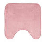 Douceur d intérieur Rožnata kopalniška preproga za WC 45x45 cm Vitamine – Cene