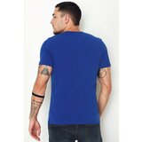 Dewberry T9568 V-NECK MEN'S T-SHIRT-SAKS | Shoptok.si