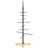  Metalna božićna jelka Crna 89 cm Čelik s praškastim premazom | Eponuda.com