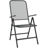  3-dijelni vrtni blagovaonski set antracit metalni mrežasti | shoptok.hr