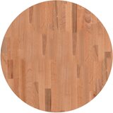 Stolna ploča Ø 60 x 2,5 cm okrugla od masivne bukovine | shoptok.hr