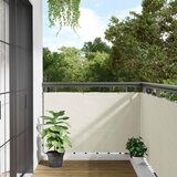 vidaXL Vrtno platno za zasebnost belo 500x90 cm PVC Cene