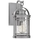 Quintiesse QN-BOOKER-S-IA -Spoljašnja zidna lampa BOOKER S 1xE27/60W/230V IP44 matni hrom | Eponuda.com