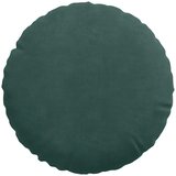  Jastučići za sjedenje 2 pcs Tamnozelena Ø30 x 13 cm Baršun | shoptok.hr