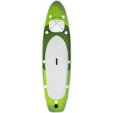 vidaXL Set daske za veslanje stojeći na napuhavanje zeleni 360x81x10cm | shoptok.hr