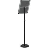  Stalci za sajmove Crna 25 x 25 x 125 cm Aluminij | shoptok.hr