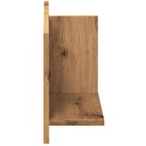 vidaXL Stenska omarica 70x16,5x30 cm artisian hrast inženirski les | Shoptok.si