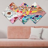 Wallity slika 4MDF548881012, 60x115 cm, 4 dela | ePonuda.com