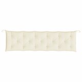  Jastuk za vrtnu klupu krem 180 x 50 x 7 cm od tkanine Oxford | Eponuda.com