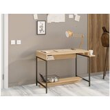 Hanah home balista - sapphire oak, black sapphire oakblack study desk | ePonuda.com