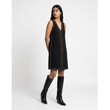 Michael Kors V NECK STUD MINI DRESS Crna | shoptok.hr