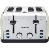 PRIXTON Opekač Kruha 1900 W Bianca za 4 Rezine, Široke Reže, 7 Stopenj Zapečenosti, Nerjaveče Jeklo, (5000182491) | Shoptok.si