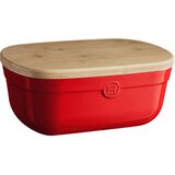 Emile henry Kutija za hleb keramicka 35cm burgundy Cene