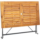  Sklopivi vrtni stol 120 x 70 x 74 cm masivno bagremovo drvo | shoptok.hr