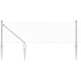 vidaXL Verižna ograja z 7 konicami 0.4x10 m Galvanizirano jeklo | Shoptok.si