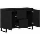  Kreveta Crni hrast 101,5 x 35 x 70 cm Konstruirano drvo | shoptok.hr
