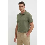 Lacoste Polo majica za muškarce, boja: zelena, bez uzorka
