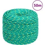 Brodski konop zeleni 8 mm 50 m od polipropilena