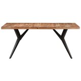  Jedilna miza 160x80x76 cm trden akacijev les, (20710995) | Shoptok.si
