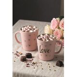 Hermia Set šolja, 2 komada, Roze u