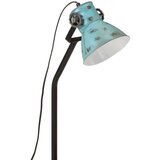 Stolna Namizna svetilka 25 W obrabljeno modra 17x17x60 cm E27, (21239965) | Shoptok.si