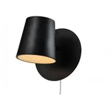 439 zidna lampa 1*G9 mat crna