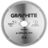 Graphite 55H695 Kružna testera za aluminijum 235 mm – 100 zuba - ( 55H695 ) | Eponuda.com