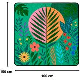  Deka za piknik 100 x 150 cm - šarena | Shoptok.si