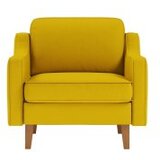 Atelier Del Sofa 1-Seat sofa fotelja robin 1 sunflower walnut Cene