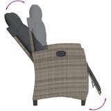  7-dijelni vrtni blagovaonski set sivi od poliratana | shoptok.hr