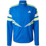 Adidas Sportska jakna 'ADIZERO RETRO' nebesko plava / limeta / bijela | shoptok.hr