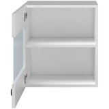 XXXL Kuhinjska Zgornja Omarica Alba, Bela, Steklo, Š. 50 Cm | Shoptok.si