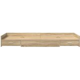  Krevetna konstrukcija s ladicama Sonoma hrast 90 x 200 cm | shoptok.hr