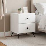  Noćni ormar 2 kom. Bijela 43 x 34,5 x 47,5 cm Konstruirano drvo | shoptok.hr