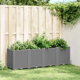 vidaXL Vrtna sadilica svijetlosiva 160 x 40 x 53 cm od PP-a Cijene