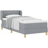  Krevet s opruga kutije Svjetlosiva 80 x 200 cm tkanina | shoptok.hr