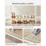 Songmics Stojalo za oblačila belo | Shoptok.si