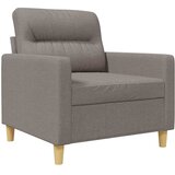  Fotelja smeđesiva 60 cm od tkanine | shoptok.hr