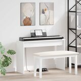  Stalak za klavijaturu Bijelo 100 x 32 x 64 cm Konstruirano drvo | shoptok.hr