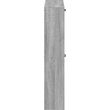  Ormar za cipele na zidu UTRECHT 71 x 17 x 86 cm Siva Sonoma | shoptok.hr