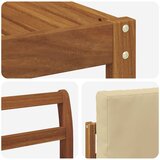  Set vanjskih sofa 5 kom. Prirodna i bež | shoptok.hr