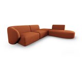 Milo Casa Kutna garnitura od šenila boja terakote (s desnim kutom/u obliku slova L) Paolo – | shoptok.hr