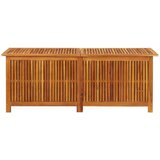 vidaXL Vrtna kutija za pohranu 150 x 50 x 58 cm masivno bagremovo drvo | shoptok.hr