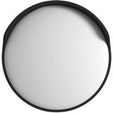  Vanjsko konveksno prometno ogledalo crno Ø45 cm polikarbonat | Eponuda.com