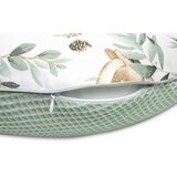 Sensillo jastuk za dojenje Waffle 62 x 50 x 17 cm, mint s jelenima | shoptok.hr
